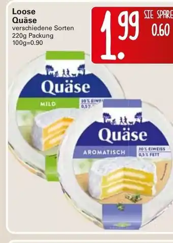 WEZ Loose Quäse 220g Angebot