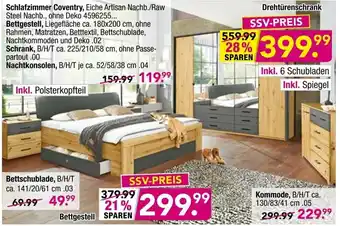 Möbel Boss Schlafzimmer Coventry Angebot