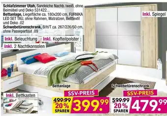 Möbel Boss Schlafzimmer Utah Angebot