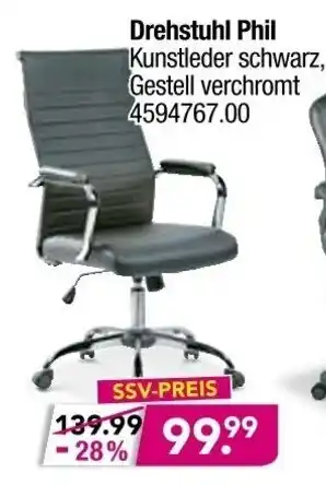 Möbel Boss Drehstuhl Phil Angebot