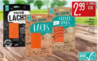 WEZ Mein Lieblingslachs 80-100g Angebot