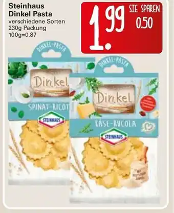 WEZ Steinhaus Dinkel Pasta 230g Angebot