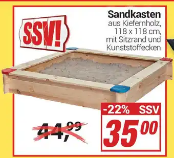 CENTERSHOP Sandkasten Angebot