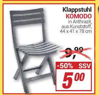 CENTERSHOP Klappstuhl Komodo Angebot