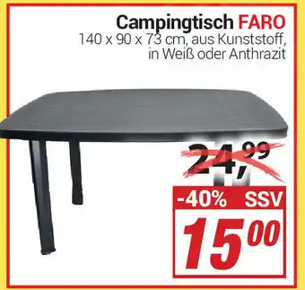 CENTERSHOP Campingtisch Faro Angebot