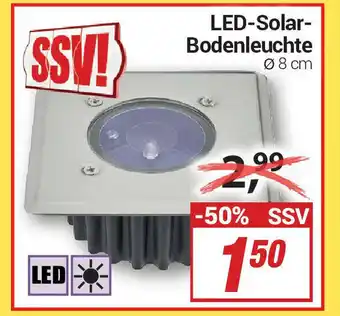 CENTERSHOP LED Solar Bodenleuchte Angebot