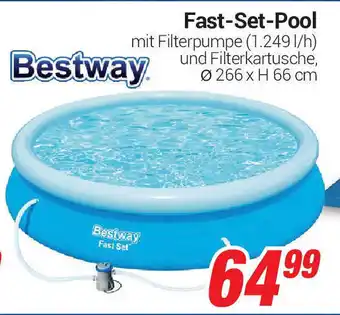 CENTERSHOP Bestway Fast Set Pool Angebot