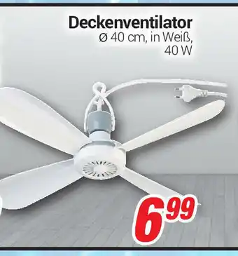 CENTERSHOP Deckenventilator Angebot