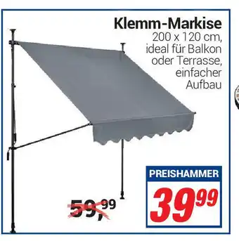 CENTERSHOP Klemm Markise Angebot