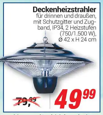 CENTERSHOP Deckenheizstrahler Angebot