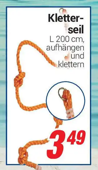 CENTERSHOP Kletterseil Angebot