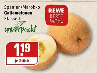 REWE Galiamelonen Angebot