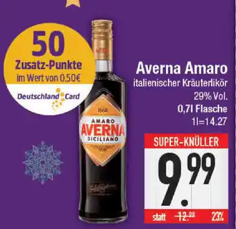 E-Center Averna Amaro 0,7 l Flasche Angebot