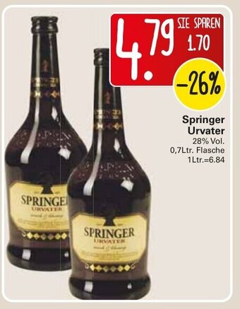 WEZ Springer Urvater 0,7L Angebot