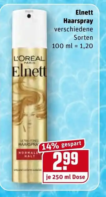 REWE Elnett Haarspray 250ml Angebot