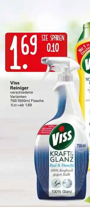 WEZ Viss Reiniger 750/1000ml Angebot