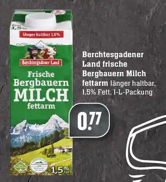 Edeka Berchtesgadener Land Frische Bergbauern Milch 1L Angebot