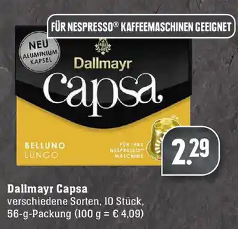 Edeka Dallmayr Capsa 56g Angebot