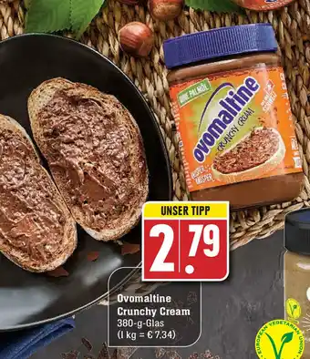 Edeka Ovomaltine Crunchy Cream 380 g Angebot