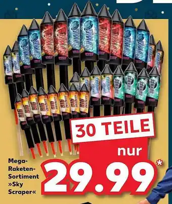 Kaufland Mega-raketen-sortiment „sky scraper“ Angebot