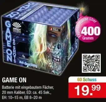 Zimmermann Game On 60 Schuss Angebot