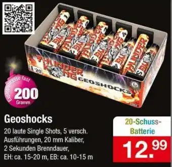 Zimmermann Geoshocks 20 Schuss Batterie Angebot