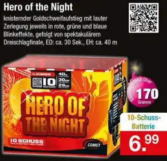 Zimmermann Hero of the Night 10 Schuss Batterie Angebot