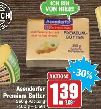 dodenhof Asendorfer Premium Butter 250g Angebot