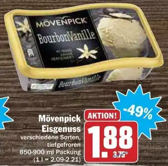 dodenhof Mövenpick Eisgenuss 850-900ml Angebot