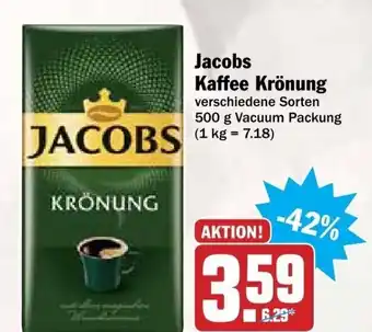 dodenhof Jacobs Kaffee Krönung 500 g Angebot