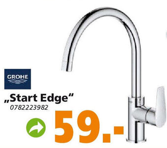 Globus Baumarkt Grohe Spültischarmatur Start Edge Angebot