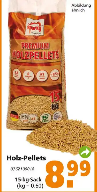 Globus Baumarkt Holz Pellets 15 kg Sack Angebot