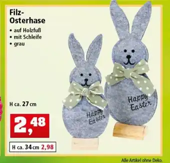 Thomas Philipps Filz Osterhase Angebot