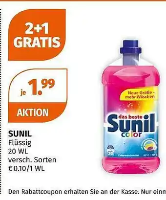 Müller Sunil flüssig Angebot