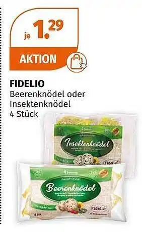 Müller Fidelio beerenknödel oder insektenknödel Angebot