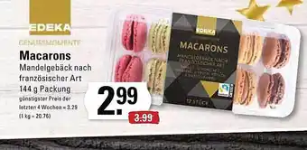 Meyer's Frischemarkt Edeka genussmomente macarons Angebot