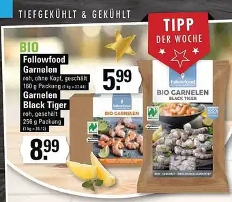 Meyer's Frischemarkt Bio followfood garnelen oer black tiger Angebot