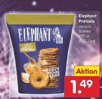 Netto Marken-Discount Elephant pretzels Angebot