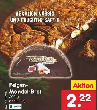 Netto Marken-Discount Feigen-mandel-brot Angebot