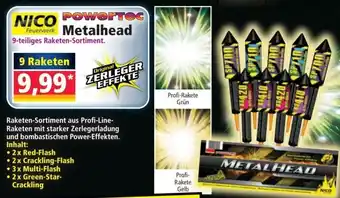 Norma Nico Powertec Metalhead 9 Raketen Angebot