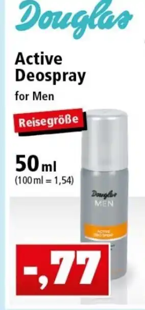 Thomas Philipps Douglas Active Deospray 50ml Angebot