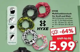 Kaufland Hyxe Multifunktionstuch für GroB und Klein Angebot