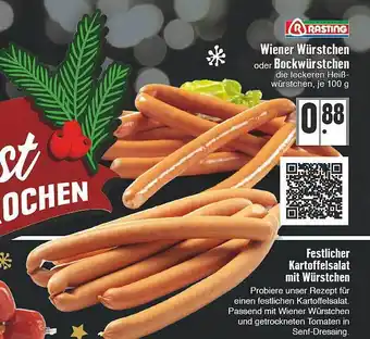 E-Center Festlicher kartoffelsalat mit würstchen Angebot