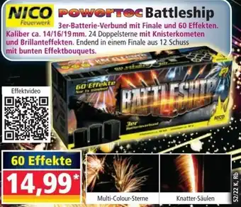 Norma Nico Powertec Battleship 60 Effekte Angebot