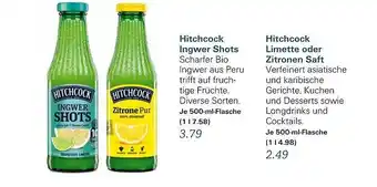 akzenta Hitchcock ingwer shots oder limette oder zitronen saft Angebot