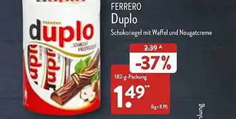 Aldi Nord Ferrero duplo Angebot