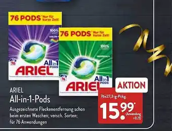 Aldi Nord Ariel all-in-1-pods Angebot