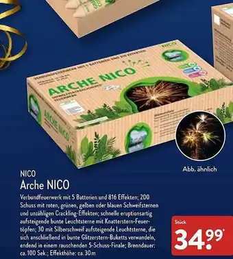 Aldi Nord Nico arche nico Angebot