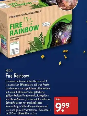 Aldi Nord Nico fire rainbow Angebot