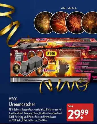 Aldi Nord Weco dreamcatcher Angebot